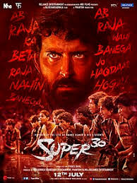 Super 30 2019 300MB 480p Full Movie Download FilmyZilla